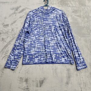 Under Armour‎ Hoodie Womens L Purple Iso-Chill Shorebreaker Long Sleeve Fishing